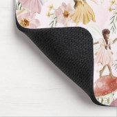 Whimsischer Niedlicher Wildblume Garten Wiese Mousepad (Ecke)