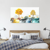Whimsischer Ort Leinwanddruck (Insitu (Schlafzimmer))