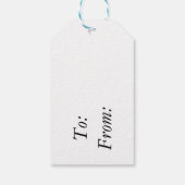 Whimsischer Ostergruss: Rider auf Riesenkick Geschenkanhänger (Rückseite)