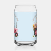 Whimsischer Osterhof Vintager Traktor Dosenglas (Links)