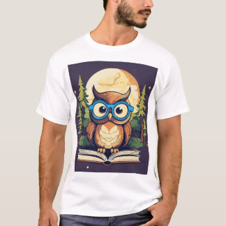 Whimsischer Owl Wonderland T - Shirt