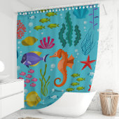 Whimsischer Ozean Duschvorhang