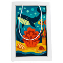 Whimsischer Ozeanwal & Korallenriff
