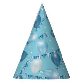 Whimsischer Party Hat, Balloon, Star, Garland-Desi Partyhütchen (Links)