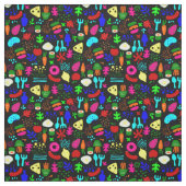 Whimsischer Pop Art Sushi Stoff (Muster)