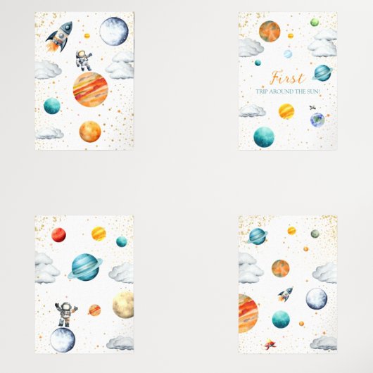 Whimsischer Raum Adventure Kids Wall Print Set