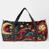 Whimsischer Raum Duffle Bag (Rückseite)
