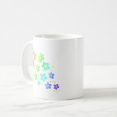 Whimsischer Regenbogen Blume Kaffeezubereitung Tas Kaffeetasse (Vorderseite Links)