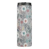 Whimsischer Regenbogen und Botanischer Regenbogen Thermosbecher (Rückseite)
