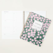 Whimsischer rosa Blumenplaner Planer (Anzeige)