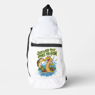 Whimsischer Schlange und T - Shirt Crossbody Bag