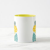 Whimsischer Schnecke auf Magischen Pilz CUSTOM Tasse (Zentrum)