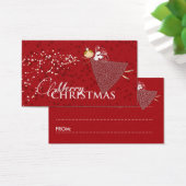 Whimsischer Schneeflocken Weihnachtsweihnachtsweih (Schreibtisch)