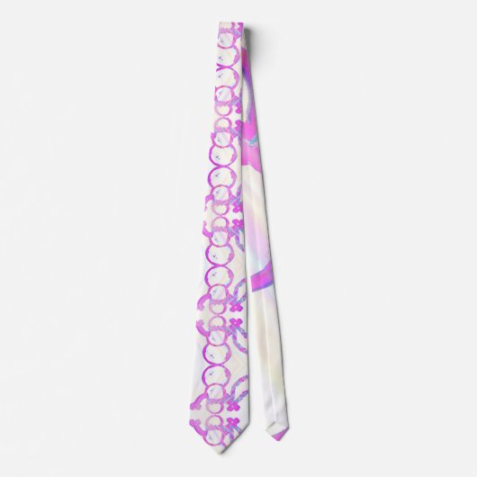 Whimsischer Schneemann Krawatte (Vorderseite)