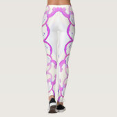 Whimsischer Schneemann Leggings (Rückseite)