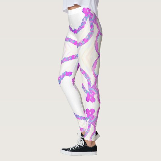 Whimsischer Schneemann Leggings (Links)