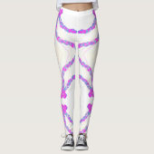 Whimsischer Schneemann Leggings (Vorderseite)