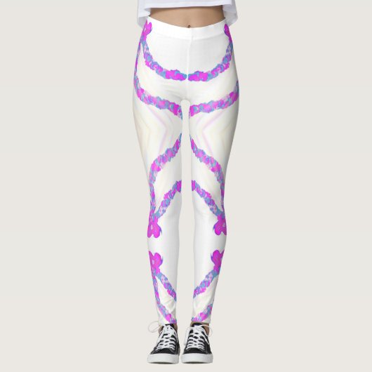 Whimsischer Schneemann Leggings (Vorderseite)