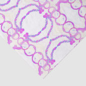 Whimsischer Schneemann Seidenpapier (Detail)