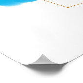 Whimsischer Schritt Poster (Ecke)