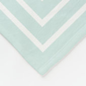 Whimsischer skandinavischer Gnomes Urlaub mit Name Fleecedecke (Ecke)