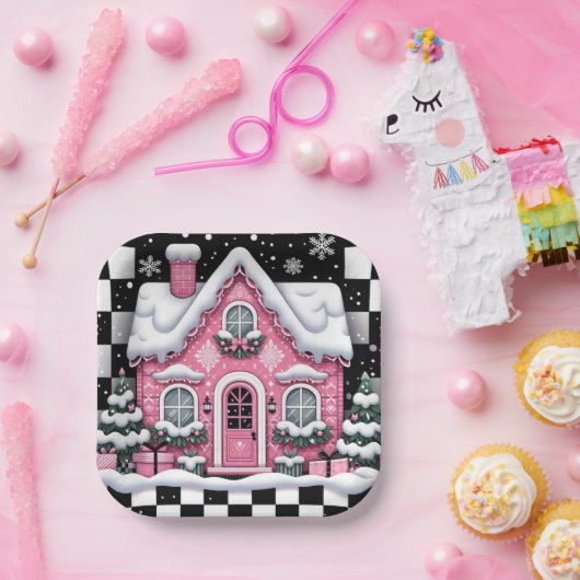 Whimsischer Teller für Weihnachten (Party)