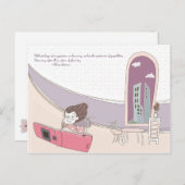 Whimsischer Traum 6 Postkarte (Vorne/Hinten)