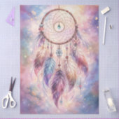 Whimsischer Traumfänger-Decoupage Seidenpapier (Basteln)
