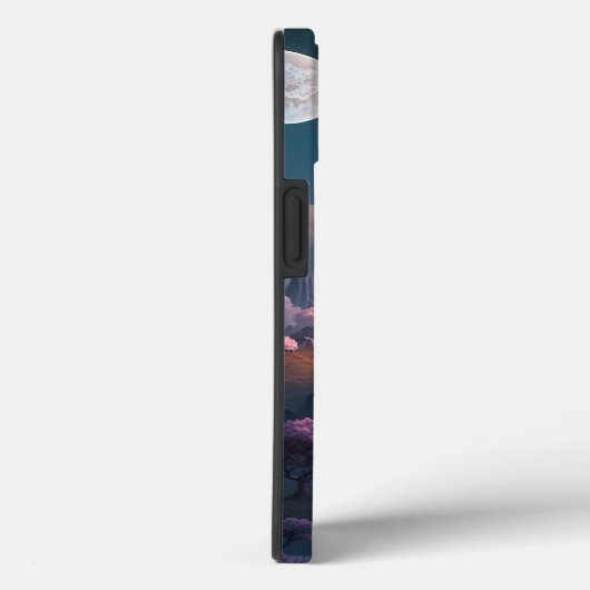 Whimsischer Turm Landschaft Fantasy Art Case-Mate iPhone Hülle (Rückseite / Rechts)