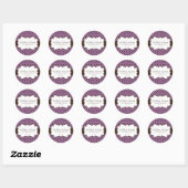 Whimsischer und Niedlicher Polk a Dot Stickers (Blatt)