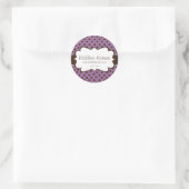 Whimsischer und Niedlicher Polk a Dot Stickers (Tasche)