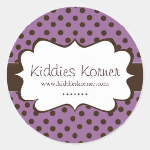 Whimsischer und Niedlicher Polk a Dot Stickers