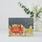Whimsischer Urlaub Postkarte (Stehend Vorderseite)