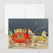 Whimsischer Urlaub Postkarte (Vorne/Hinten)
