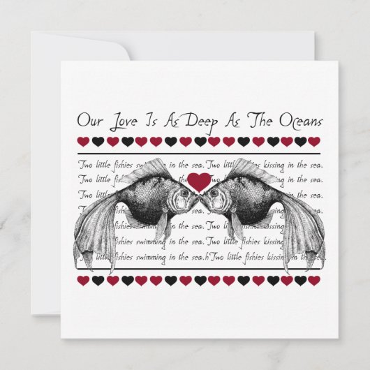 Whimsischer Valentinstag (Vorderseite)