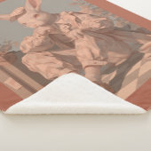 Whimsischer Viktorianischer Frühling, Kaninchenjun Sherpadecke (3/4)