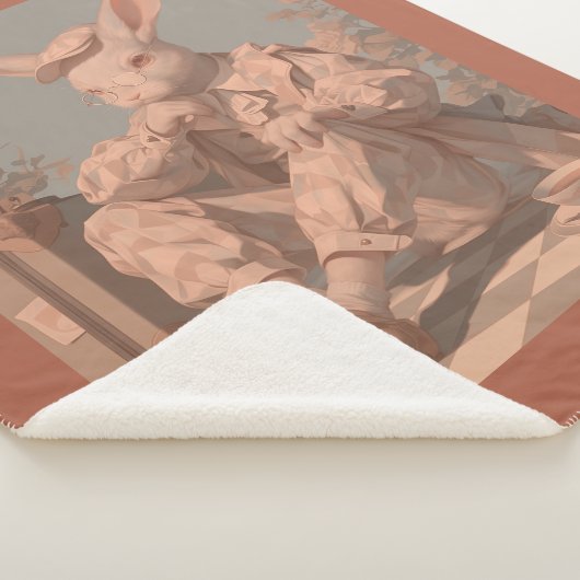 Whimsischer Viktorianischer Frühling, Kaninchenjun Sherpadecke (3/4)