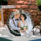 Whimsischer Vintager Rahmen Mit Monogramm Fotoblock