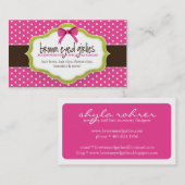 Whimsischer Visitenkarte (Vorne/Hinten)