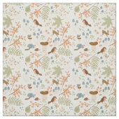 Whimsischer Wald Pflanzen Herbst Stoff (Muster)