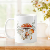 Whimsischer Wald Pilz Vintag Bauernhof Kaffeetasse