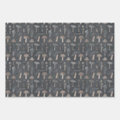 Whimsischer Wald Pilze Geschenkpapier Set (Vorderseite)