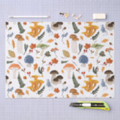 Whimsischer Wald Pilze Wasserfarbe Seidenpapier (Handwerk)