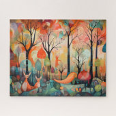 Whimsischer Wald Puzzle (Horizontal)