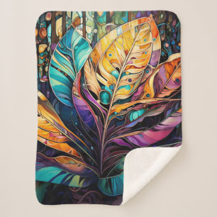 Whimsischer Wald Sherpadecke