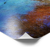 Whimsischer Wald Szene Fotodruck (Ecke)