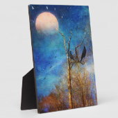 Whimsischer Wald Szene Fotoplatte (Seite)