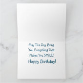 Whimsischer Wald Szene Karte (Innenseite)