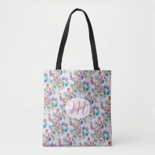 Whimsischer Wasserfarbenschmetterling Tasche