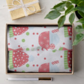 Whimsischer Weihnachten Gemütliche Feiertage Seidenpapier (Geschenk)